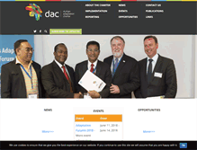 Tablet Screenshot of durbanadaptationcharter.org